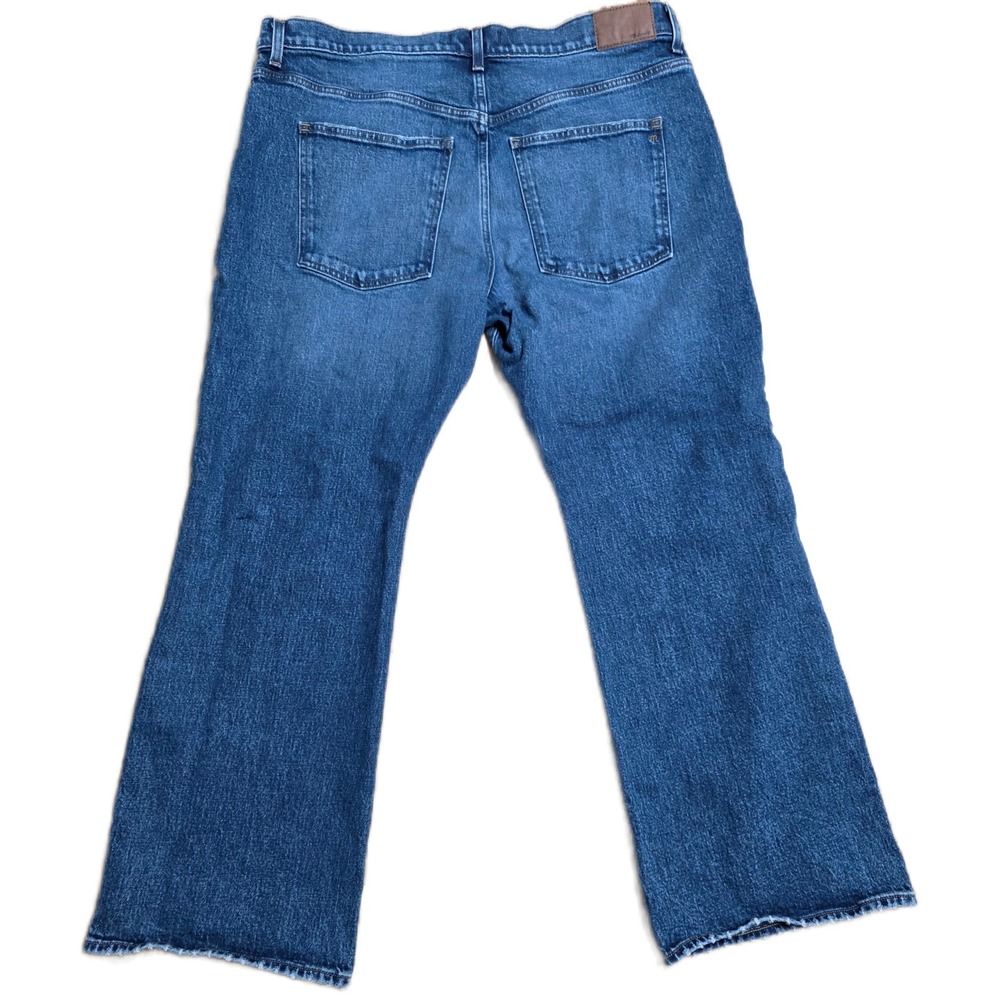 Madewell Women's Boot Cut Jeans - Blue - Picture 2 of 9